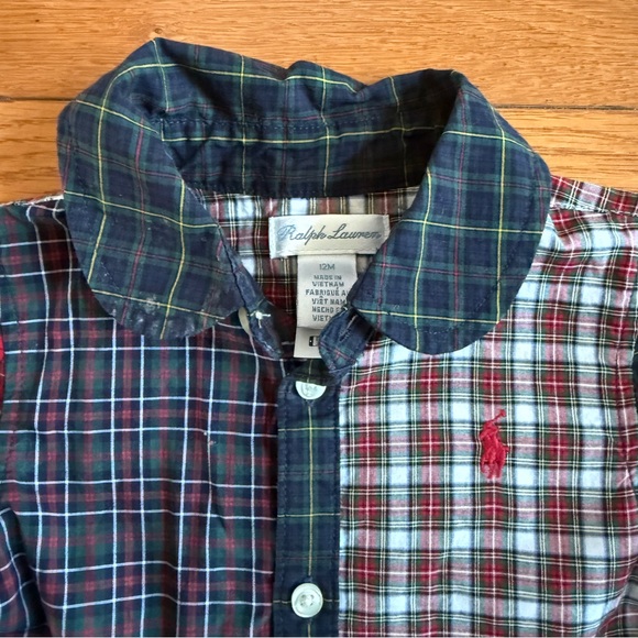 Ralph Lauren Multicolor Plaid Kids Dress - Picture 2 of 5